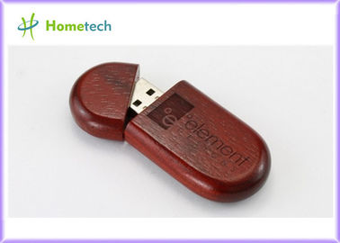 Ωοειδές ξύλινο Drive λάμψης της Shell USB