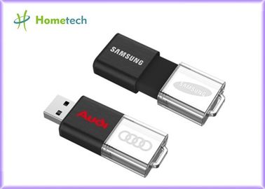 Το ελαφρύ ακρυλικό, τρισδιάστατο λογότυπο χάραξης λέιζερ λογότυπων φωτογραφικών διαφανειών USB γράφει γρήγορα/διαβασμένη ταχύτητα