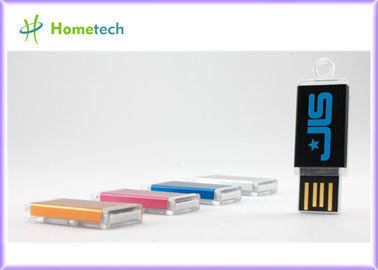 Πλαστικό USB χαρτικών γραφείων Drive λάμψης ορθογωνίων 4GB 8GB, USB 2.0
