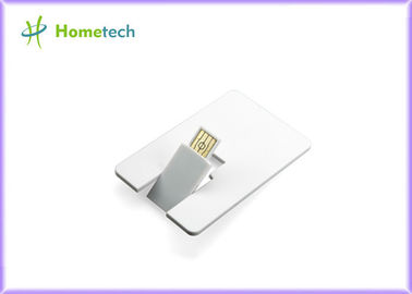 8GB/προσαρμοσμένο λογότυπο πλαστικού υλικού συσκευών αποθήκευσης πιστωτικών καρτών USB 16GB