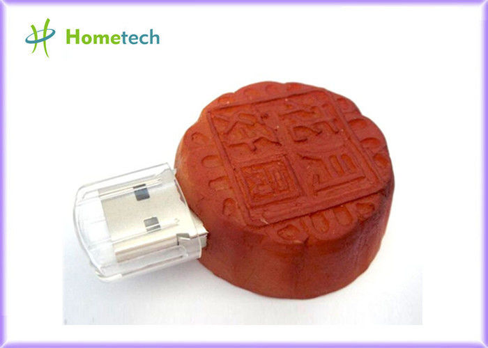 Drive λάμψης συνήθειας USB πλήρης απόδοση Mooncake, συμπαγής οδηγός αντίχειρων USB