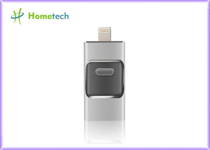 Κινητό Drive τηλεφωνικής USB λάμψης για IOS/αρρενωπός, εύκολο Drive ι με το υλικό κραμάτων αργιλίου