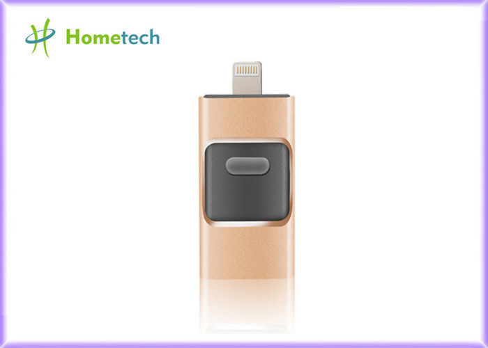 Κινητό Drive τηλεφωνικής USB λάμψης για IOS/αρρενωπός, εύκολο Drive ι με το υλικό κραμάτων αργιλίου