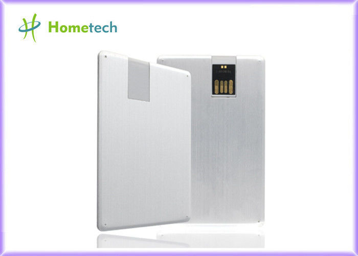 Ο μικροϋπολογιστής προσάρμοσε το Drive λάμψης Usb πιστωτικών καρτών μετάλλων 2GB/4GB/8GB/16GB