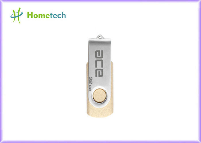 Στροφέας &amp; ξύλινο USB Drive λάμψης συστροφής pendrive 512MB/1GB/2GB για το σημειωματάριο