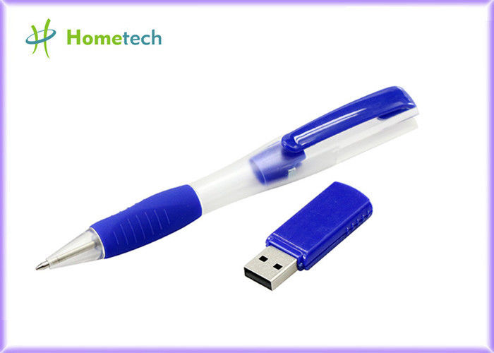 Η μπλε μάνδρα λάμψης μολυβιών USB το κλειδί 32G USB με τα παράθυρα XP, ΕΓΏ, 98, σύστημα 2000.Vsita