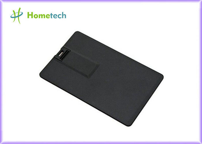 Μαύρο πλαστικό ραβδί 4GB 8GB 16GB 32GB Drive λάμψης Usb επιχειρησιακού σχεδίου λογότυπων πιστωτικών καρτών/συνήθειας καρτών