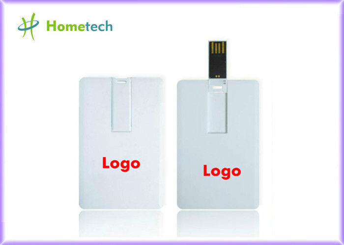 Άσπρα επιχείρηση συσκευών αποθήκευσης πιστωτικών καρτών USB και δώρο διακοπών για το σχολείο/το σπουδαστή
