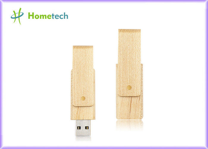 Το προωθητικό ξύλινο Drive 32GB, 2,0 λάμψης USB φυλλομετρεί τα ξύλινα ραβδιά μνήμης Usb μανδρών