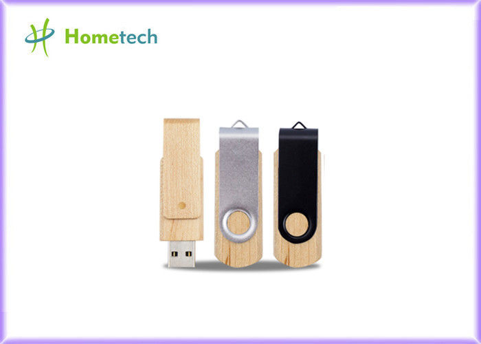Το προωθητικό ξύλινο Drive 32GB, 2,0 λάμψης USB φυλλομετρεί τα ξύλινα ραβδιά μνήμης Usb μανδρών
