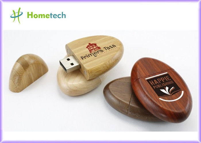 Ο ξύλινος USB δίσκος 2.0&amp; 3,0 λάμψης συνήθειας ξύλινη USB υποστήριξης φυσική κίνηση μανδρών μπαμπού με το κιβώτιο χαράσσει το λογότυπο