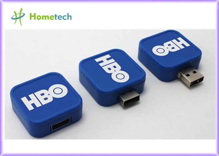 Νέα τετραγωνικά στροφέων USB λάμψης Drive 1GB 2GB 4GB 8GB 16GB 32GB συνήθειας πλαστικά USB λογότυπων μίνι τετραγωνικά ραβδιά μορφής