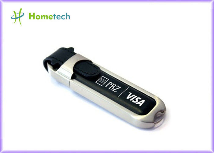 Δίσκος USB 2.0 λάμψης δέρματος USB ορθογωνίων εξατομικευμένος για το σπουδαστή