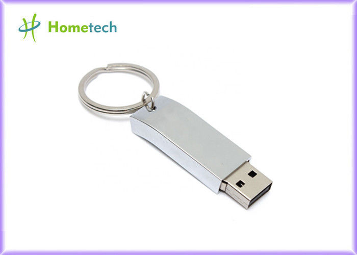 Ασημένιος τύπος διεπαφών Drive USB 2,0 αντίχειρων μετάλλων 16GB/32 ΜΒ για τα επιχειρησιακά δώρα σας