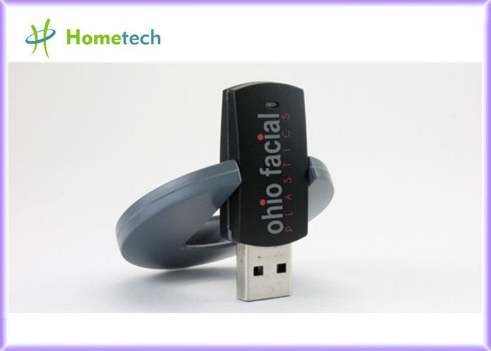 Κυκλική μορφή Drive λάμψης αγκίδων πλαστική USB 1GB 2GB 4GB για το σπουδαστή