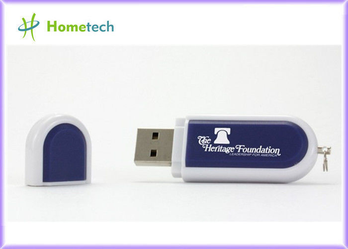 ΜΠΛΕ/ΠΟΡΤΟΚΑΛΙ πλαστικό Drive 2.0 λάμψης USB μνήμη USB με το τσιπ βαθμού Α