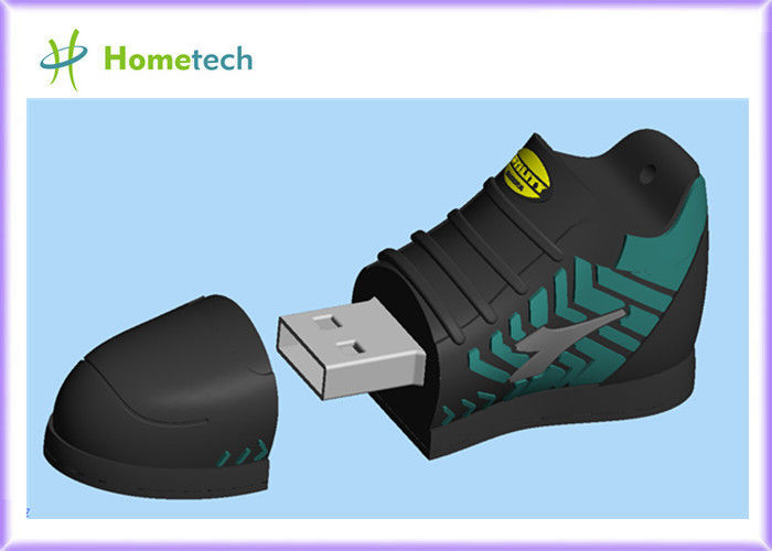 Η χαριτωμένη λάμψη USB οδηγεί 8GB 16GB/τα βασικά φιλικά προς το περιβάλλον Drive PVC USB πάνινων παπουτσιών συνήθειας συνήθειας USB