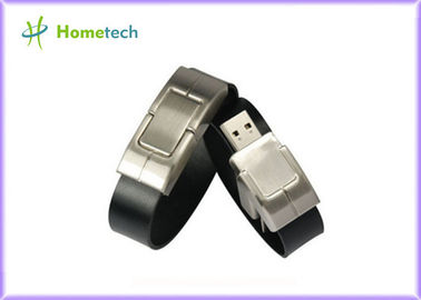Δέρμα wristband εξατομικευμένο 32gb usb κίνηση 10-22mb 2,0 λάμψης/ταχύτητα του s