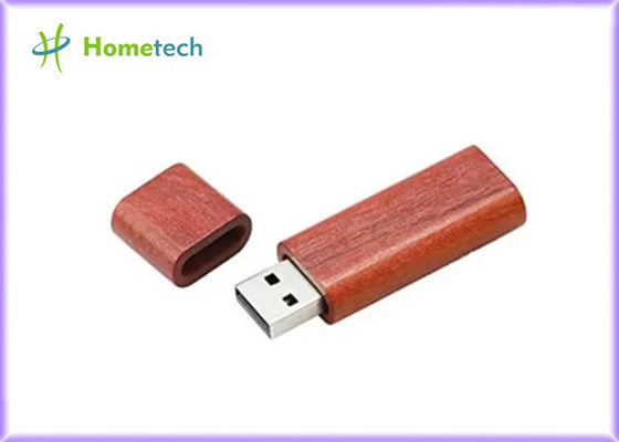 USB 2,0 ξύλινα Drive αντίχειρων ορθογωνίων 256MB 512MB