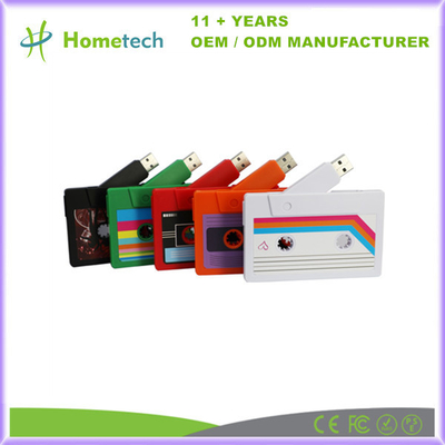 Αγορά Drive 4GB 8GB 16GB 32GB 64GB 128GB λάμψης Memoria USB ταινιών κασετών με το λογότυπο συνήθειας ηλεκτρονική κατασκευή