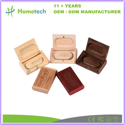 Αγορά Ξύλινο USB ραβδί Pendrive Drive 4GB 16GB 8GB 32GB 64GB 1TB USB λάμψης συνήθειας ηλεκτρονική κατασκευή