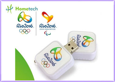 Αγορά Τετραγωνικός μικροϋπολογιστής USB 2,0/3,0 Drive λάμψης στροφέων 2GB πλαστικός USB ηλεκτρονική κατασκευή