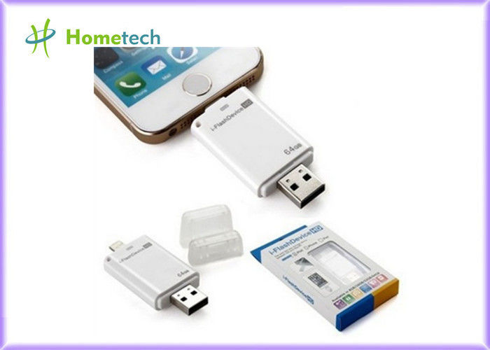 USB ι Drive HD λάμψης για το iPhone/ipad με το τσιπ λάμψης Toshiba Samsung, 16G 32G 64G