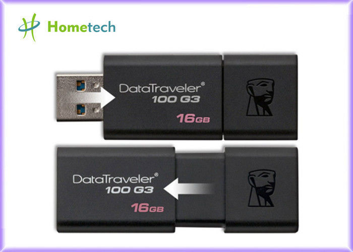 Το πολλαπλάσιο Drive μανδρών του Κίνγκστον USB 3,0 ικανοτήτων/το Drive 10MB/S αποθήκευσης USB γράφει την ταχύτητα