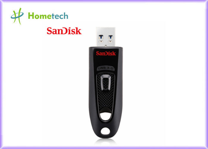 100% αρχικό SanDisk CZ48 USB 3,0 Drive 64gb λάμψης με την προστασία κωδικού πρόσβασης, μαύρο χρώμα