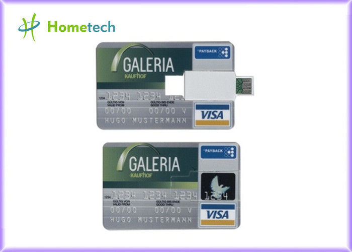 Συσκευή αποθήκευσης πιστωτικών καρτών USB δώρων/πλήρης εκτύπωση λογότυπων χρώματος Drive αντίχειρων μεγάλης περιεκτικότητας 512MB