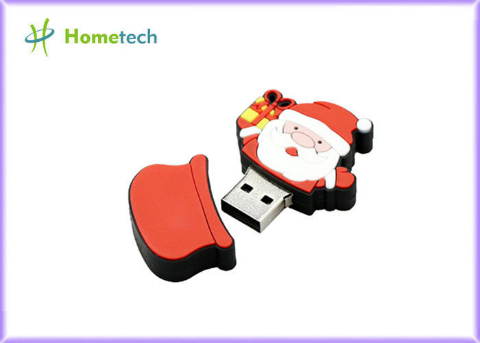 Γνήσια υψηλή ταχύτητα Drive 64GB λάμψης Χριστουγέννων προσαρμοσμένη δώρο USB