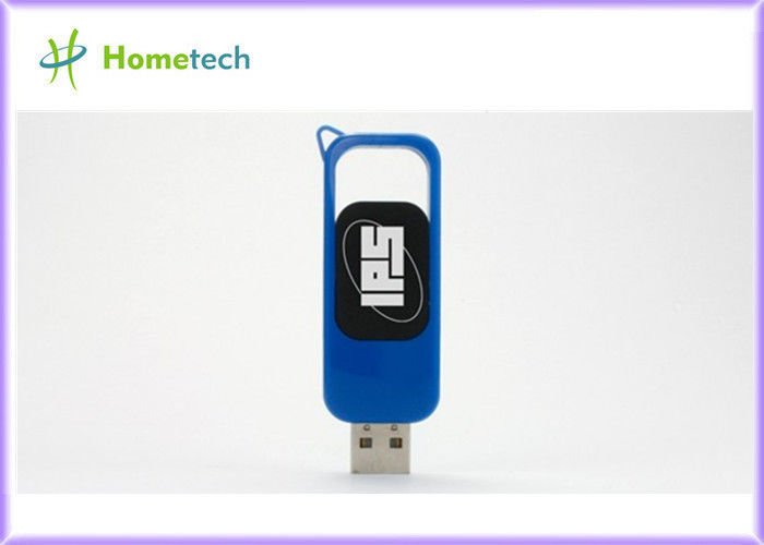 Πολύ δημοφιλές πλαστικό 1GB Drive λάμψης USB με το λογότυπο συνήθειας, πλαστική μάνδρα ραβδιών USB
