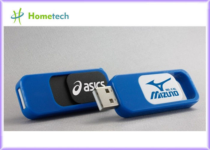 Πλαστικό Drive λάμψης USB με το προσαρμοσμένο τυπώνοντας λογότυπο ή το λογότυπο λέιζερ