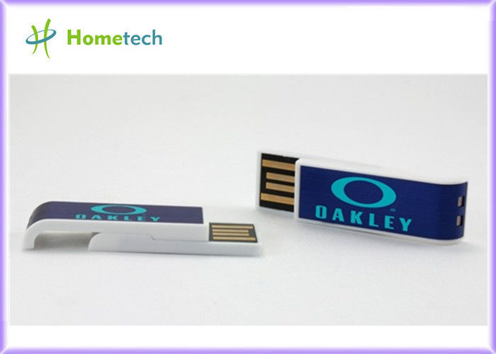 Πλαστικό ραβδί μορφών USB Drive λάμψης USB με το μετάξι λογότυπων - οθόνη