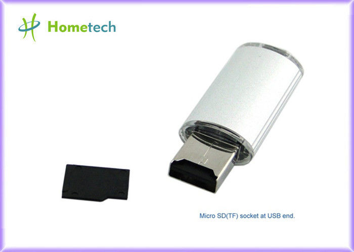 Εξωτερικό κινητό Drive τηλεφωνικής USB λάμψης, 32GB αναγνώστης καρτών μικροϋπολογιστών SD