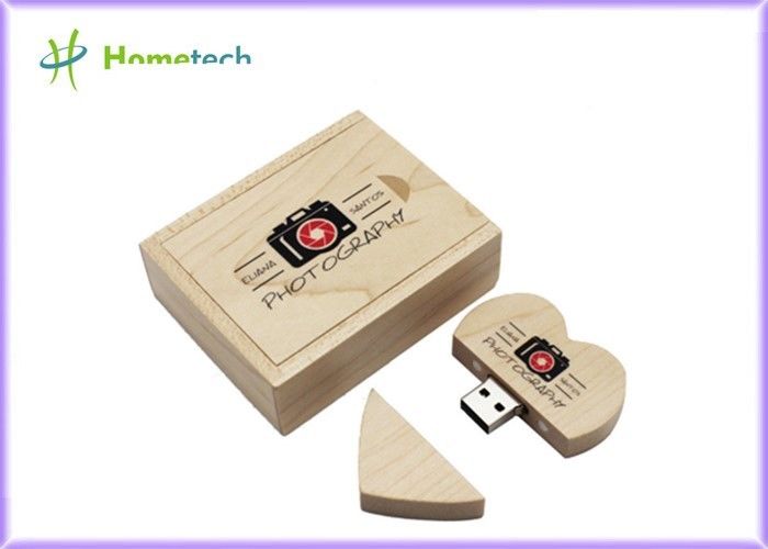 ECO ξύλινη USB αστραπιαίας σκέψης ραβδιών μανδρών 64GB συνήθειας εκτύπωση χρώματος ΛΟΓΌΤΥΠΩΝ πλήρης αδιάβροχη