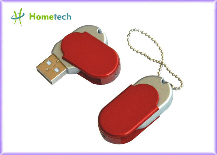 Μίνι κόκκινα ραβδιά συστροφής USB μετάλλων που χαράσσονται που προσαρμόζονται με τη υψηλή ταχύτητα