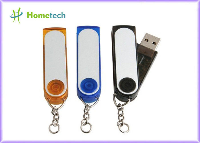 Διαφανή πλαστικά ραβδιά συστροφής USB εξατομικευμένα με το keychain