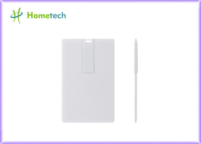 Άσπρη υψηλή ταχύτητα συσκευών αποθήκευσης 8GB 16GB 32GB πιστωτικών καρτών USB καρτών χρώματος συνήθειας