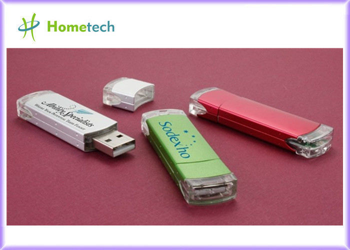 Η κόκκινη πλαστική λάμψη USB ο δίσκος, 2.0 Drive λάμψης USB με 1GB 2GB 4GB 8GB