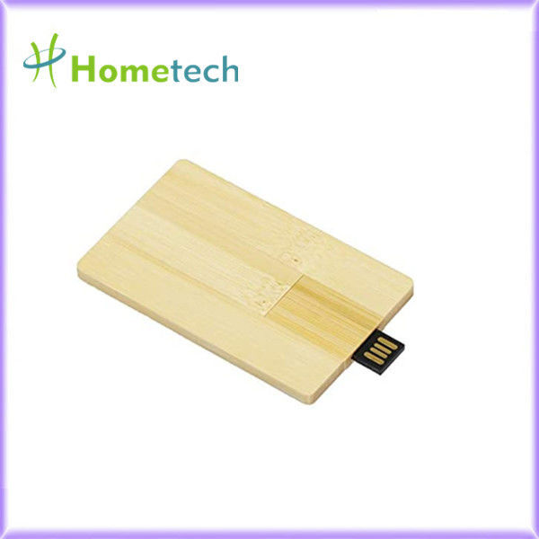 Ξύλινο Drive λάμψης καρτών USB μπαμπού 8-16MB/S 32GB