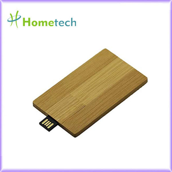 Το ανθρακωμένο ξύλινο USB μπαμπού λογότυπο Drive λάμψης καρτών 16GB χάραξε το ξύλινο Drive λάμψης USB 64 ΜΒ 2tb