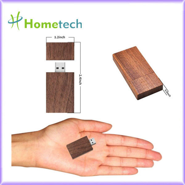 8GB 16GB USB3.0 φυσικό ξύλινο Usb αντίχειρων ξύλων καρυδιάς ξύλινο Drive αντίχειρων λάμψης ραβδιών Drive 20MB/S