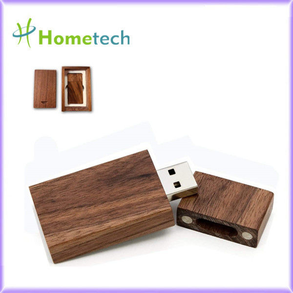 8GB 16GB USB3.0 φυσικό ξύλινο Usb αντίχειρων ξύλων καρυδιάς ξύλινο Drive αντίχειρων λάμψης ραβδιών Drive 20MB/S