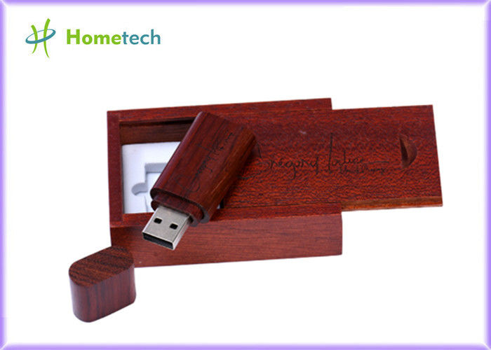 Φιλικά ξύλινα εξατομικευμένα USB ραβδιά 8GB USB 3,0 Eco για το φωτογράφο