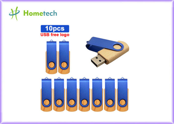 USB 2,0 ξύλινη USB 3,0 μετάλλων υψηλή ταχύτητα προσαρμοσμένο λογότυπο Eco ραβδιών μπαμπού φιλικό