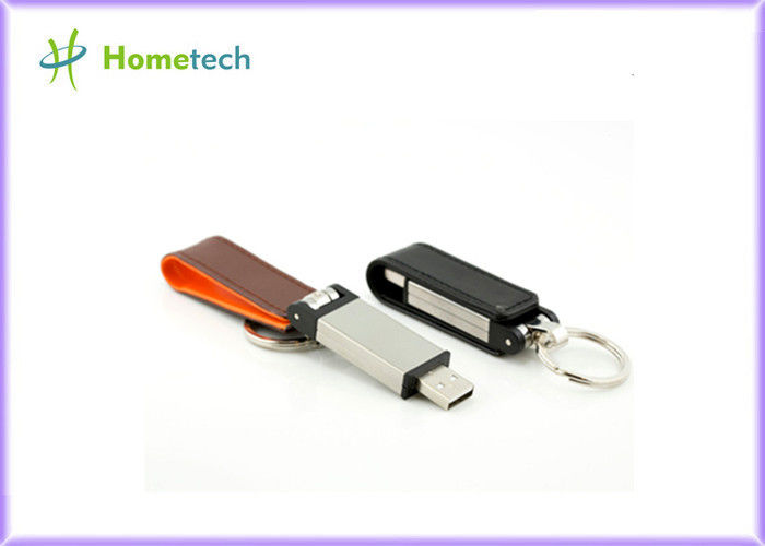 Μαύρη/κόκκινη/κίτρινη υψηλή ταχύτητα δίσκων λάμψης δέρματος USB 1GB 2GB