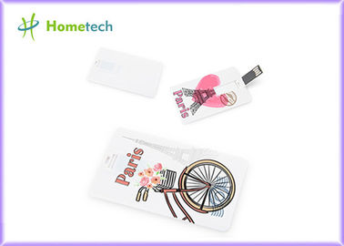 Δημοφιλές πλαστικό επαγγελματικών καρτών Usb Drive λάμψης Usb πιστωτικών καρτών