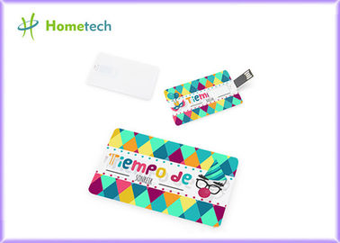 1GB 2GB συσκευή αποθήκευσης Usb πιστωτικών καρτών συνήθειας με την εκτύπωση του λογότυπου