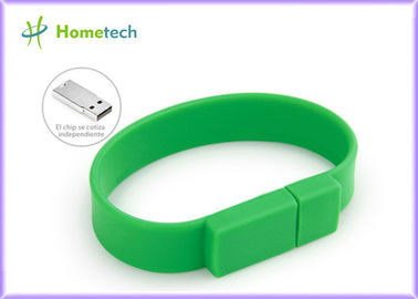 Προωθητικό Drive λάμψης σιλικόνης USB Wristband USB δώρων 4GB/8GB